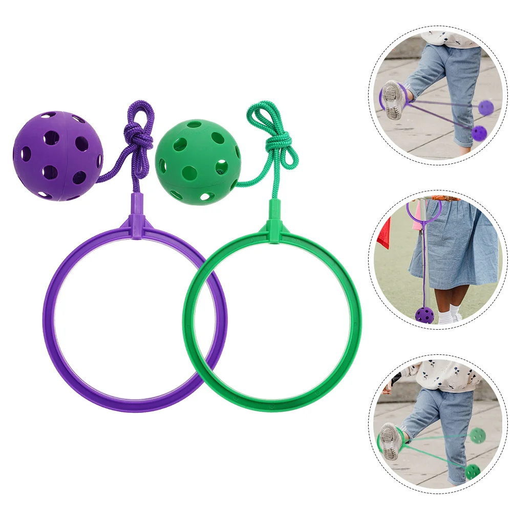 Children's Bouncing Ball Skip Ankle Toys Jump Skipping Balls for Fitness Kids Jumping Ring