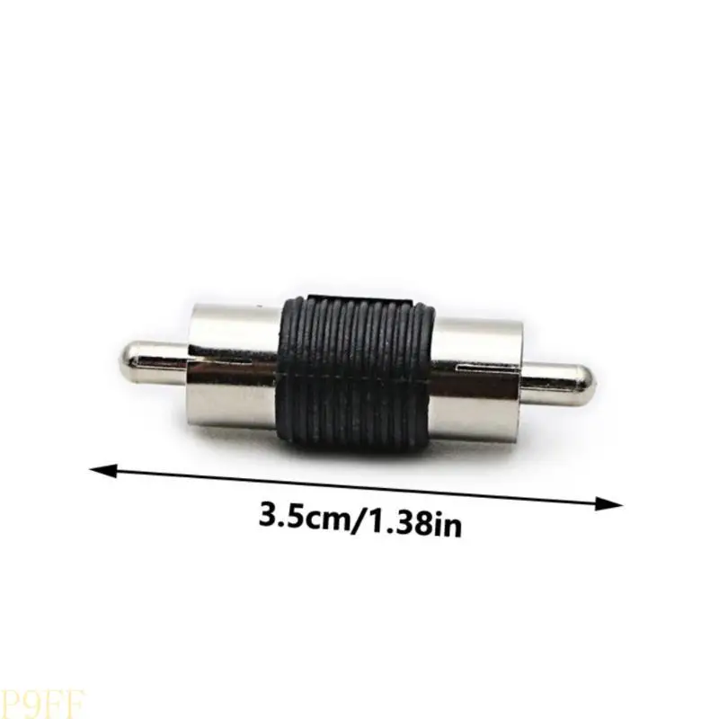 

CS1W Video Male to Male Couplers 3Pack for Extending Audios Video Cable 35mm Long