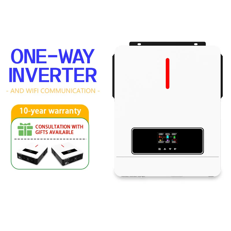 

4300W Solar Inverter Pure Sine Wave 110V/220V for Home Use Power Inverter Off Grid US Stock