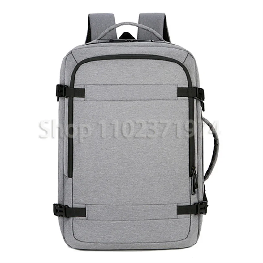 Large Capacity Multi-function Expandable And Rechargeable Hand-held Backpack Men's Waterproof Business Travel Computer Backpack