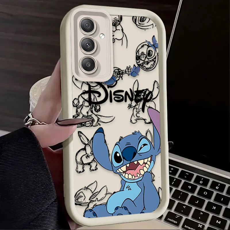 ดิสนีย์สติทช์สตรอเบอร์รี่สำหรับซัมซุงกาแล็คซี่ A54 A05 A05S A34 A24 A14 A53 A33 A23 A13 A52 A52S A32 A22 A12 A71 A51 A31 A50