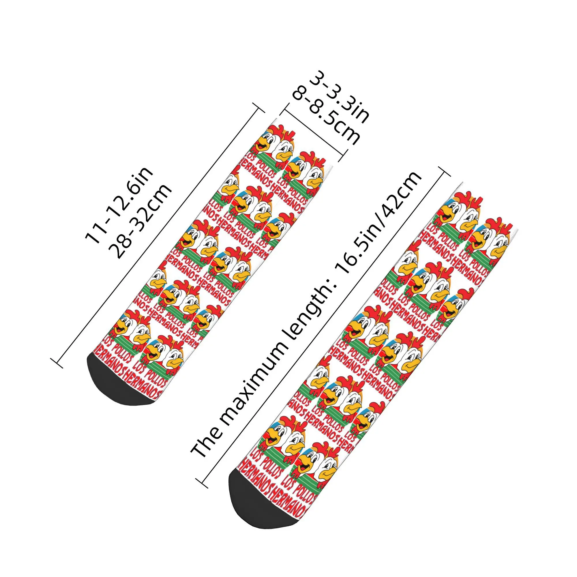 Calzini Los Pollos Hermanos Harajuku Calze di alta qualità Calzini per tutte le stagioni Accessori per regalo di compleanno unisex