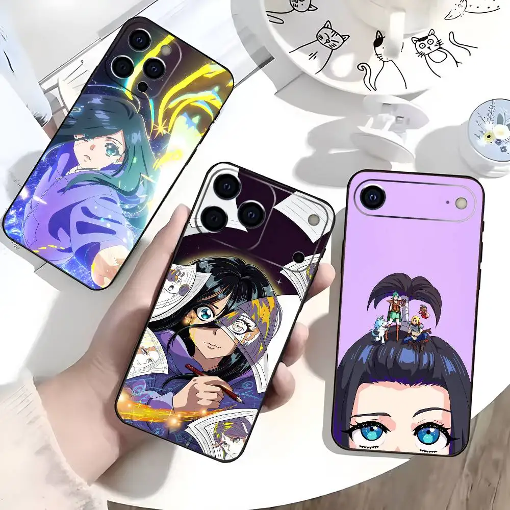 

Anime Z-Zenshu Phone Case For iPhone 17,16,15,14,13,12,11 Plus,Pro Max,XS,Soft Silicone Black Cover