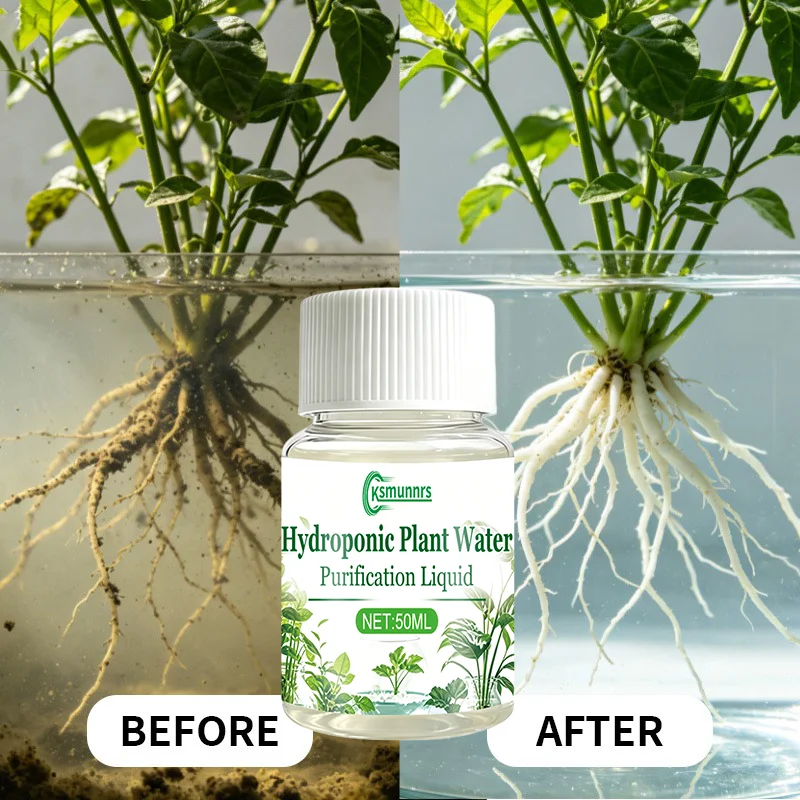 Hydroponic Plant Nutrient Solution All-In-One Fertilizer for Hydroponic Systems Potted Plants Complete Growth Nutrients