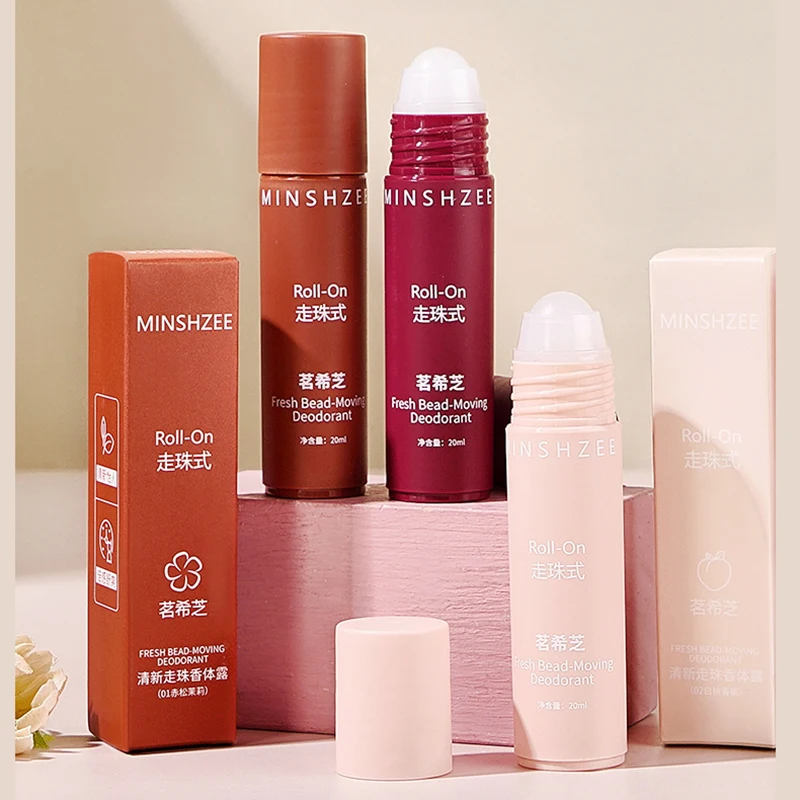 Roll-on Perfumed Deodorant for Underarm Perspiration Roll-On Perfumed PerSpiration  Wilderness Rose jasmine White Peach New