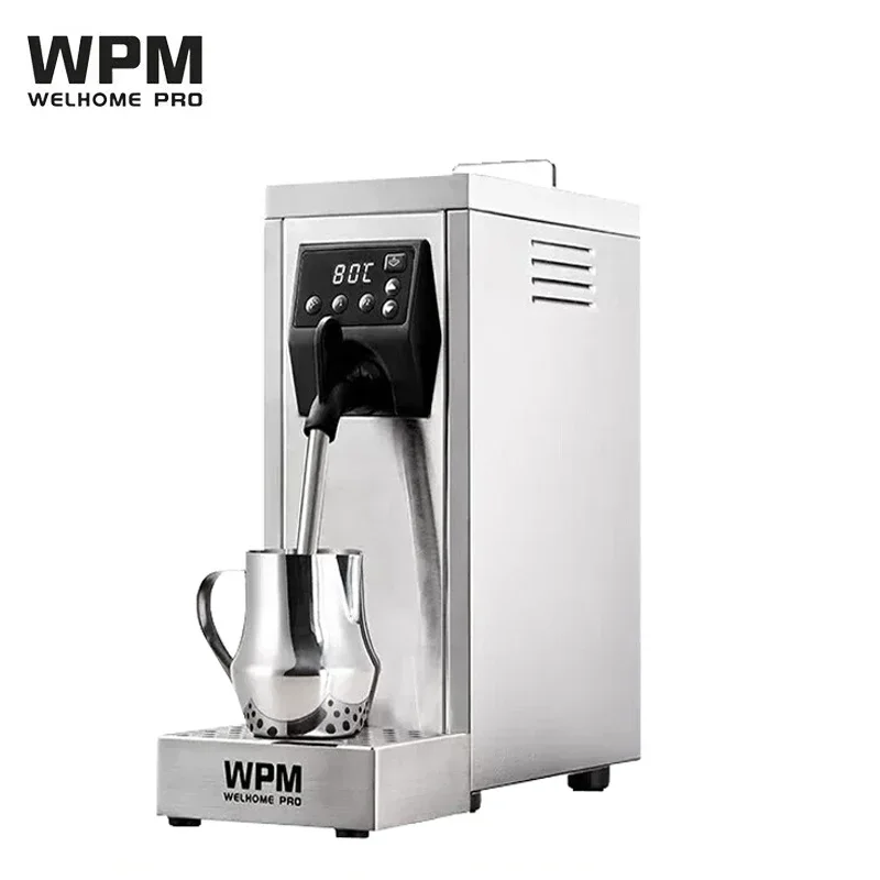 WPM MS-130T Montalatte elettrico a vapore Pompa commerciale Macchina per schiumare il latte e caffè a pressione Impostazione intelligente della temperatura