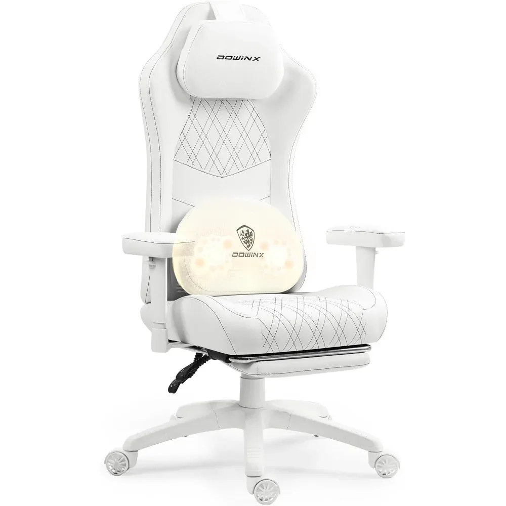 

Heated Massage Gaming Chair for Adults - Ergonomic Reclining Computer Chair with Sofa-Grade Pocket Spring Cushion & Adjustable