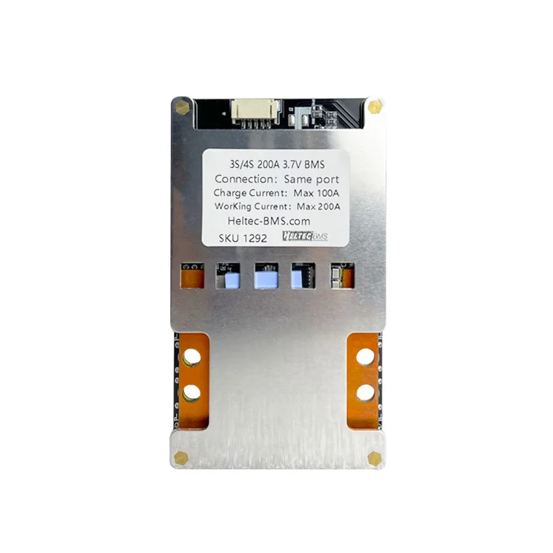 

BMS 3S 4S Balance 200A 12.6V/16.8V 18650 Battery Protection Board Li-ion/Lipo Suitable For Load Battery Less Than 2000W