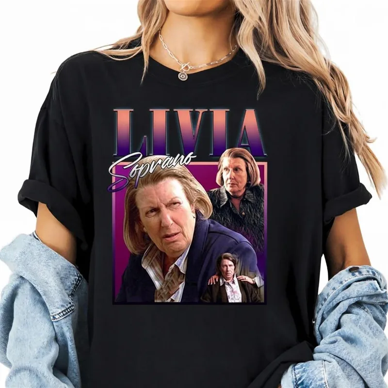 مسلسل Retro Gangster TV 'The Sopranos'، طراز التسعينيات Y2K كاجوال موسمي مناسب لكل من الرجال والنساء #1