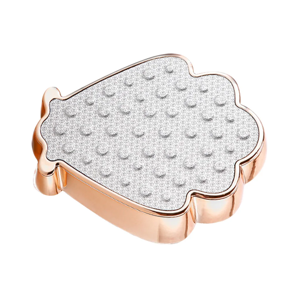 

Portable Foot Remover Exfoliator Metal Pedicure Tool Rubbing Board Dead Hard Skin Scrubber Home Use
