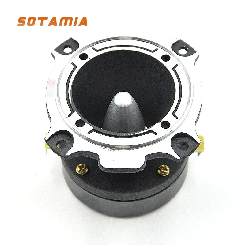 

SOTAMIA 1PCS 4 Inch Tweeter 4 Ohm 80 Watt Aluminum Warhead Universal Speaker High Power Bluetooth Speake