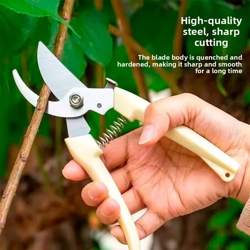 Garden Pruning Shears, Labor‑Saving Flower & Branch Scissors, Professional Hand‑Held Trimming Tool for Fruit Trees & Garden Plan