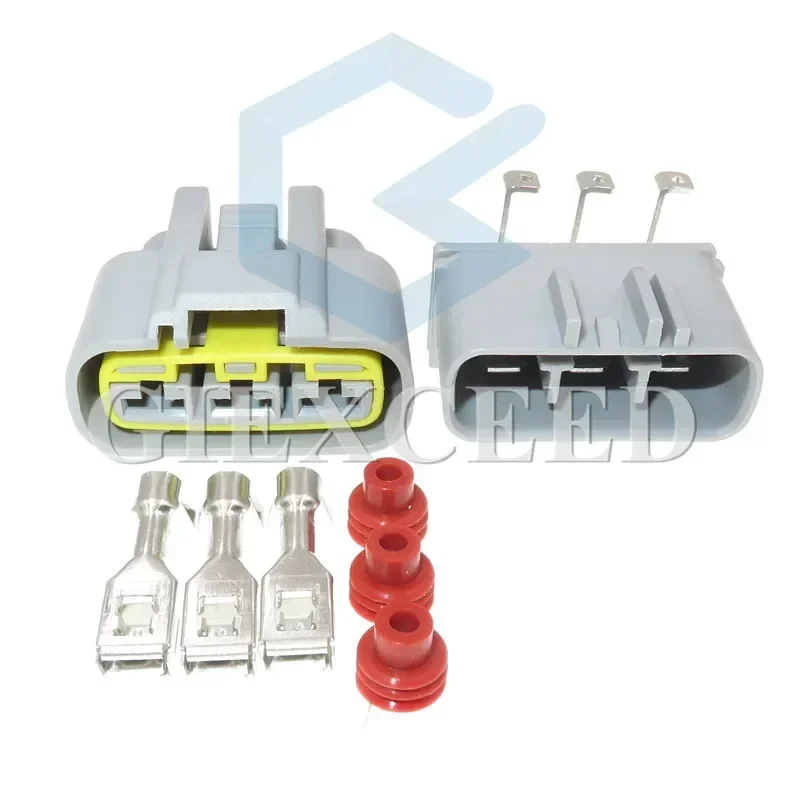 3 Pin AC Assembly Automotive QLW-A-3F-B QLW-A-3F-GR Electrical Connector Electrical PCB Socket For Cars