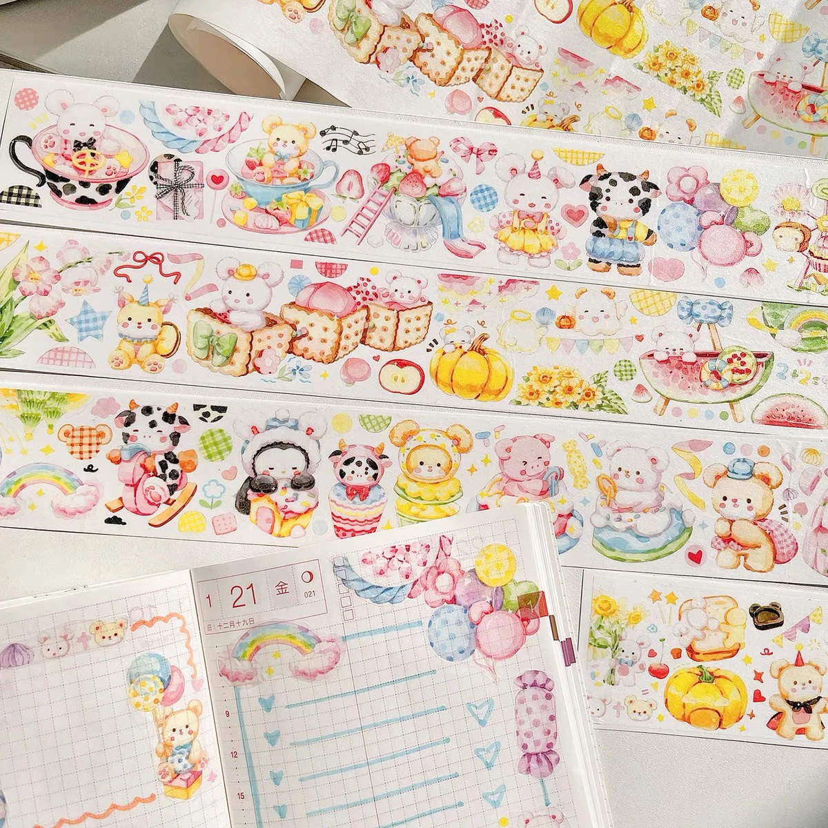 

Sanxin Clearance Special Price 4-50% off Journal Washi Tape and Paper Journal