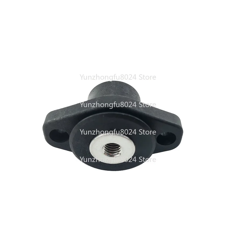 500A High Current Copper Terminal T2 Red Copper PA66 Flame Retardant Connector Block Power Supply Through The Wall M8 Parts