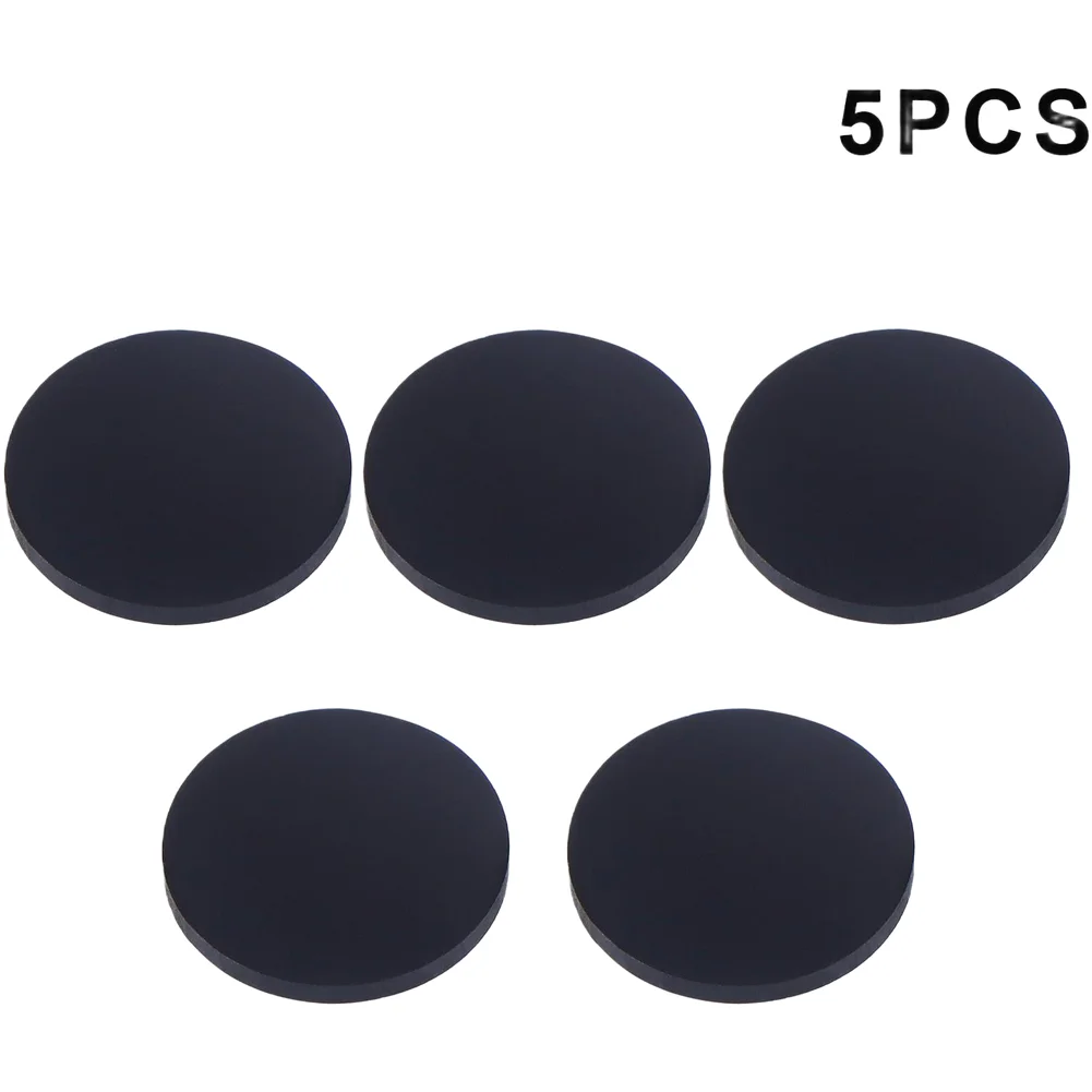 5 Pieces 1.0mm Thick Infrared Filter For Optical Devices IR Transmission Visible Light Absorption Glass Replacement