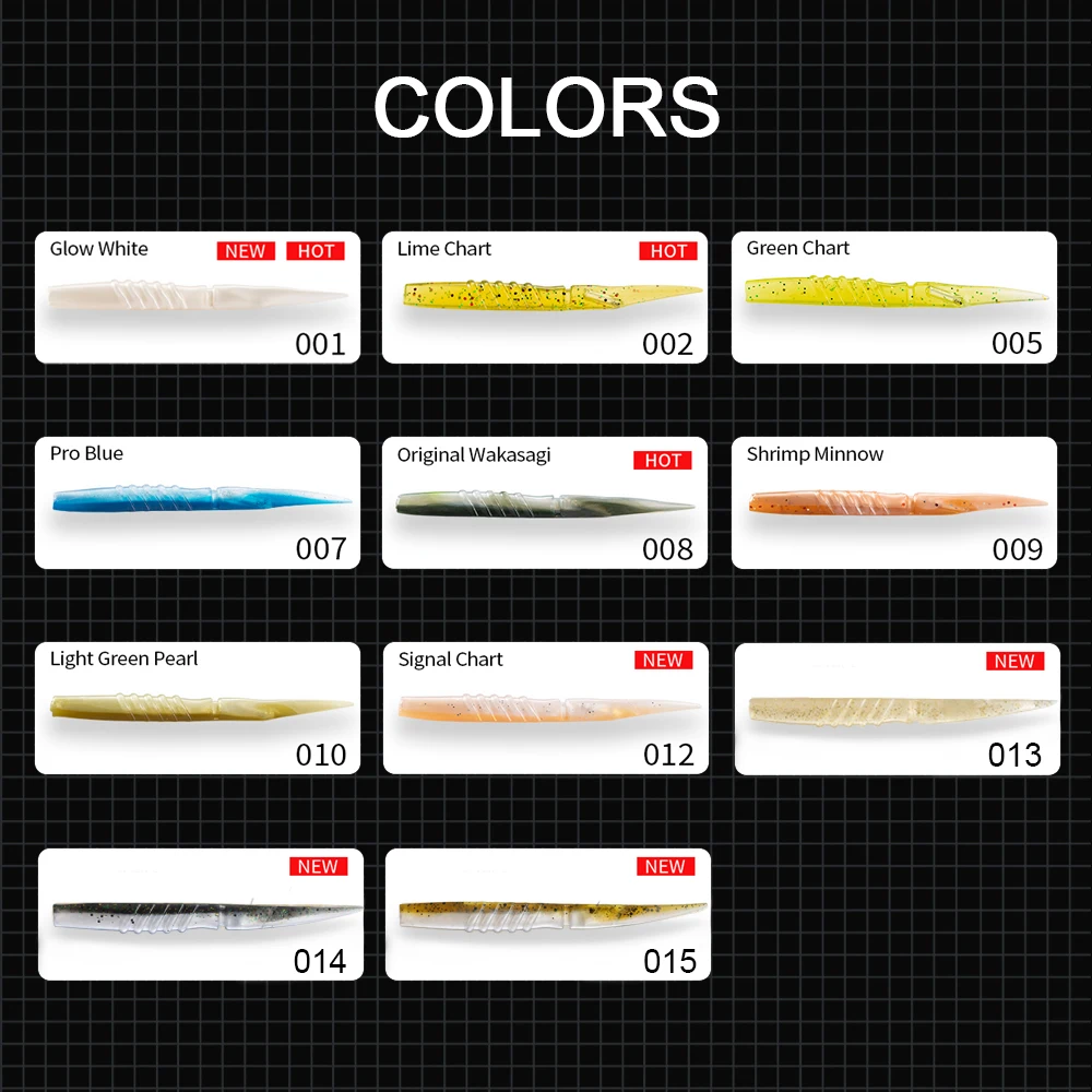 Hunthouse Xlayers Soft Fishing Lure Floating 6PCS/4PCS Silicone Bait 110mm 150mm Rattling Tail For Pike Bass Fish Tackle LW231