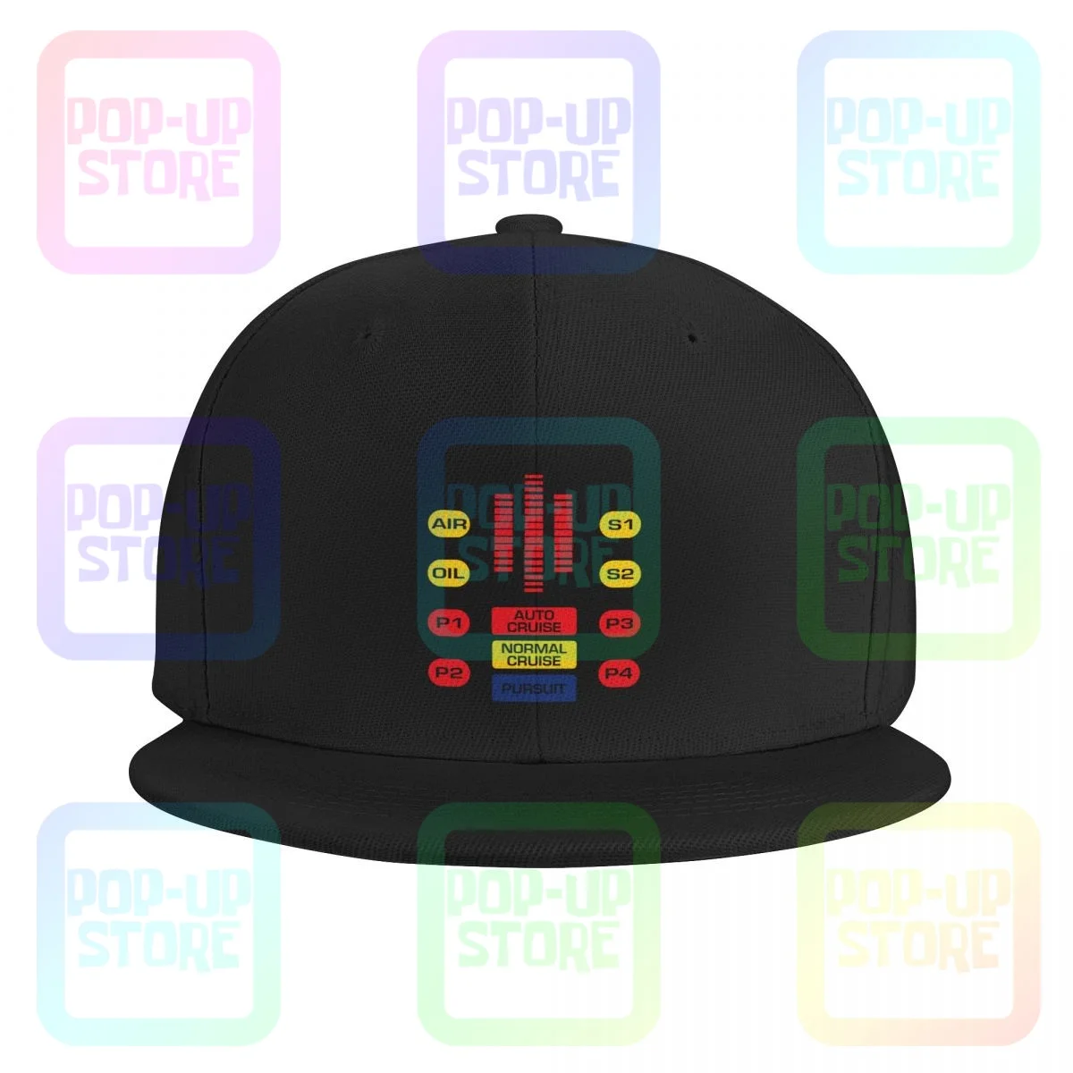 Vtg Kitt Cockpit Michael Knight David Hasselhoff Rider Led 80S Cult Snapback Cap Best Seller Baseball Caps