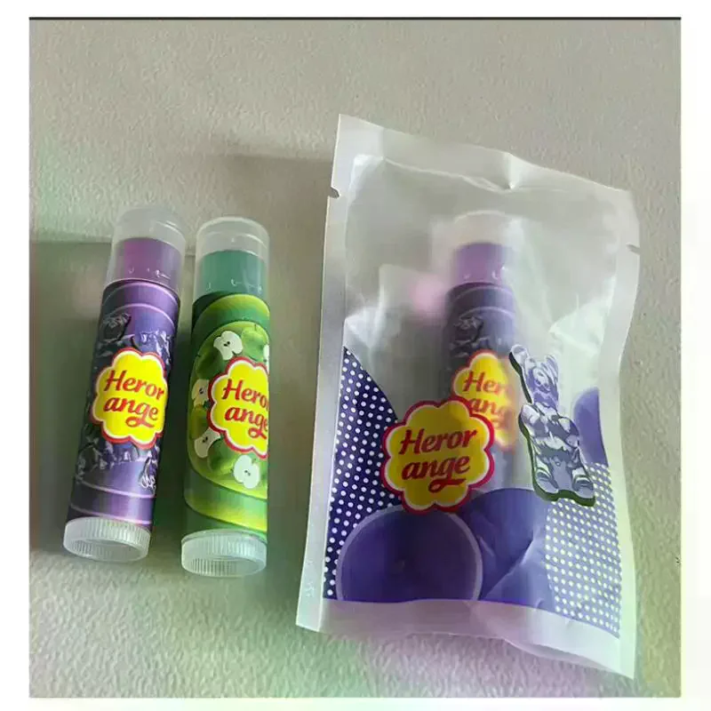 HERORANGE Fruit Lip Balm Moisturizing Clear Lip-Primer Mask Jelly Tinted Lip Stick Lighten Lines Plump Lip Care Makeup Cosmetics