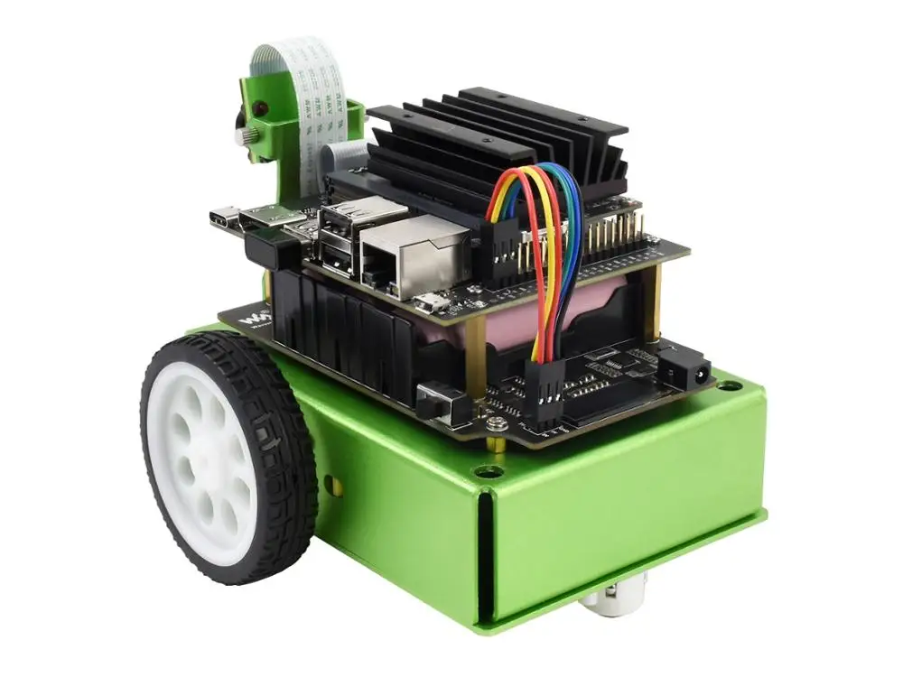 Waveshare JetBot 2GB AI Kit, AI Robot Based On Jetson Nano 2GB Developer Kit (Optional)