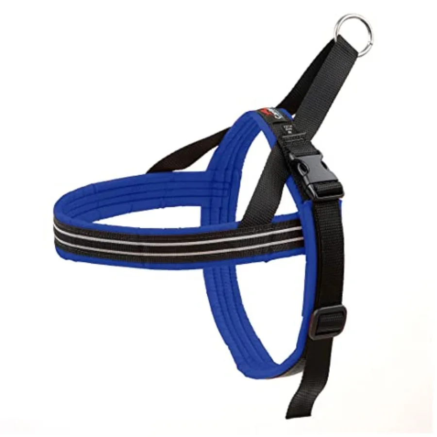 

Sport Dog Harness -Choke Fully Padded n-Chafing Harness with Control Handle Reflective Lightweight Adjustable for Active Dogs -