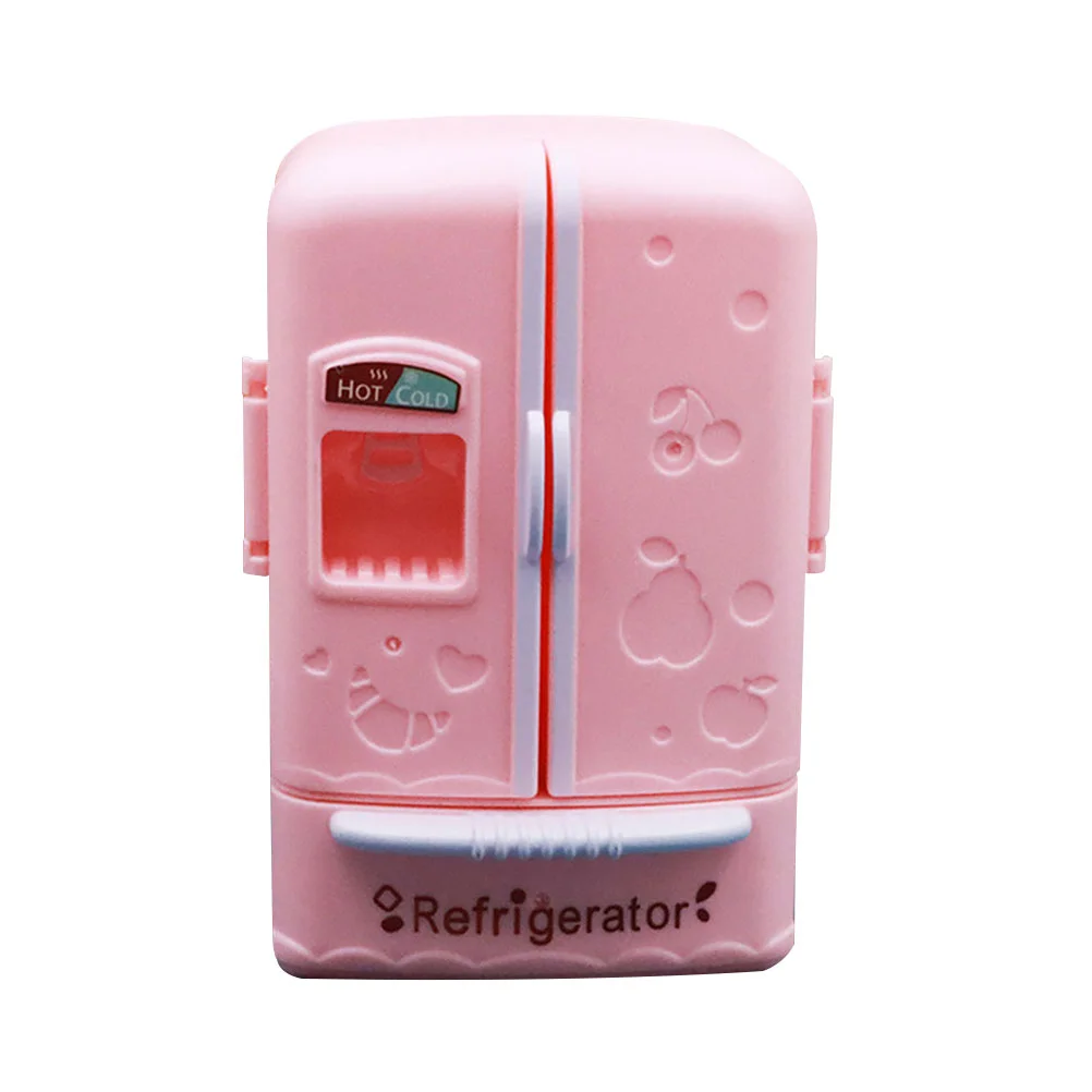 

Mini Fridge Toy Simulated Refrigerator Refrigerators Furniture Child Pretend Toys