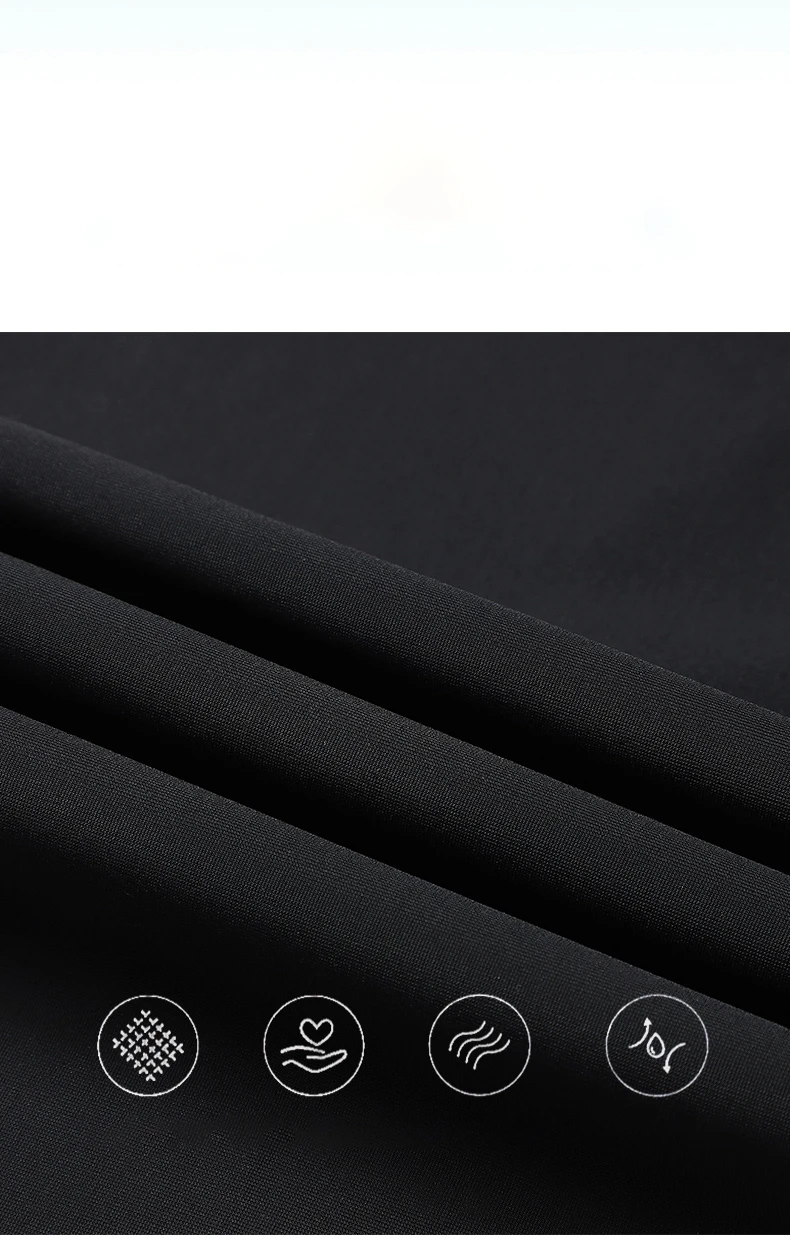 Men's Athletic Stretchy Ice Silk Quick Dry Pants Zipper Pockets Lightweight Sweatpants Outdoor Hiking Breathable Running Workout