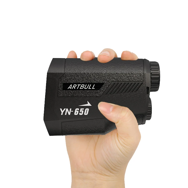 ARTBULL Golf Rangefinder 650m Telescope with Flag-Lock Slope Pin Laser Distance Meter for Hunting