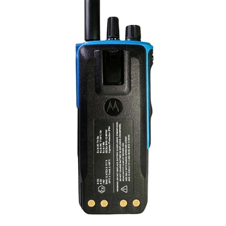 DP4801 EX ATEX Digital Mobile Radio 5W Explosion-Proof Walkie Talkie for Firefighters 10km Ran IPX6 Water Resistance