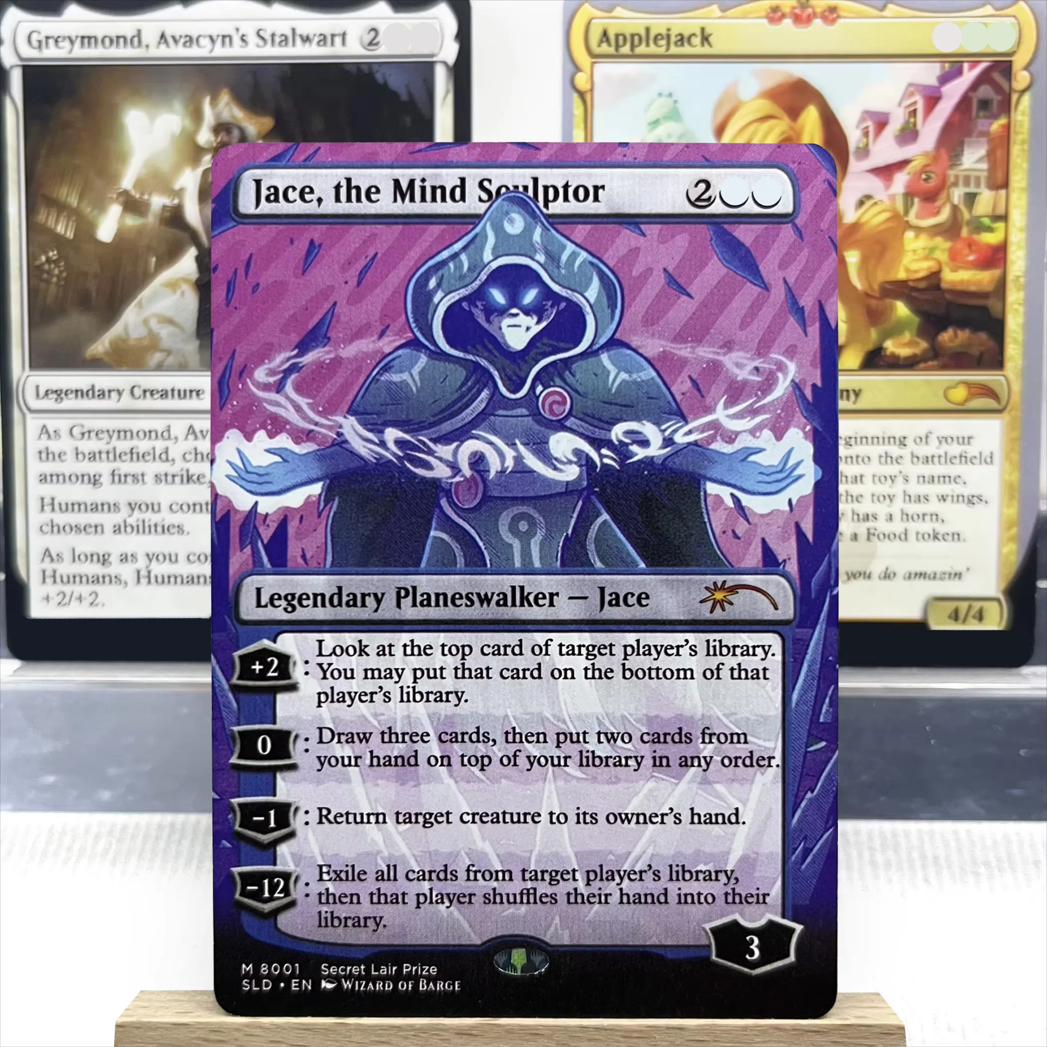 SLD SLU CLU HOLO3-I01 Tarjetas Tcg proxy mágico el Jace, el Escultor Mente Greymond, Stalwart de Avacyn applejack el recogido