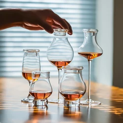 Inmeet Whisky Glass Tasting Cap, Glass Lid/Glass cup lid/High borosilicate glass