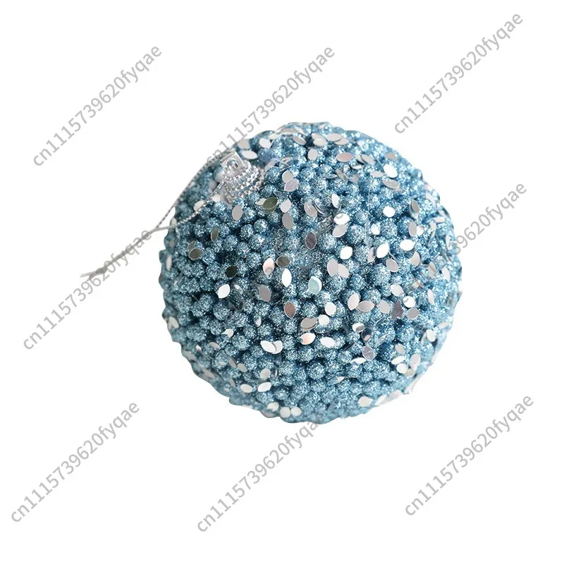 Christmas foam ball painted ball DIY Christmas tree pendant pom-pom snowflake special-shaped ball Christmas decoration
