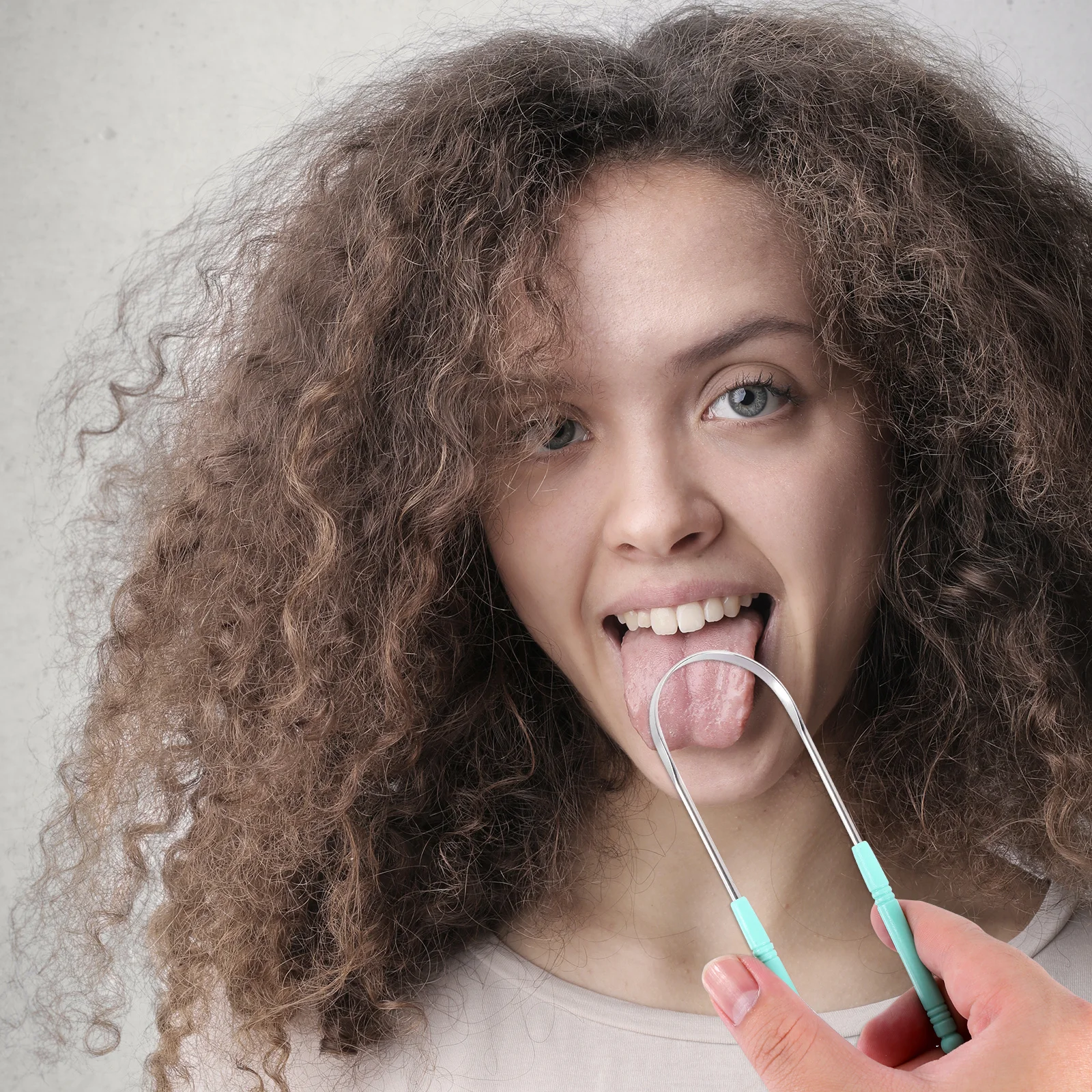 

4Pcs Stainless Steel Tongue Scraper U Shape Oral Cleaner for Adults Teens Lightweight Portable Travel Essential Ergonomic Design