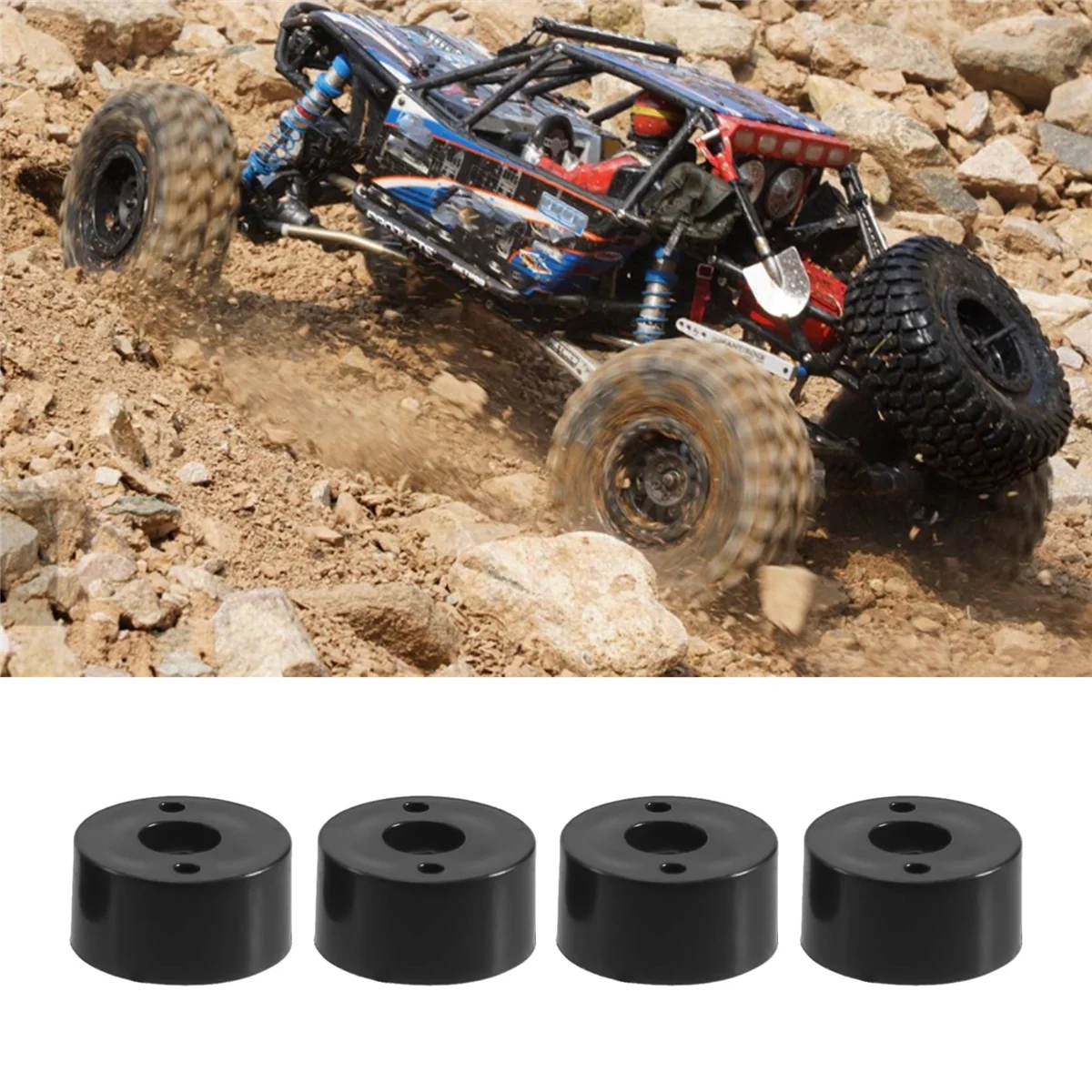 7Pcs Taillight Light Cover for 1:10 RC Crawler RC Car D90 Body Shell