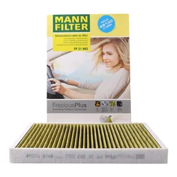 MANN FILTER FP31003 Cabin Air Filter Fits for AUDI A4B9 2015-2019 A5 2016-2020 A6C8 2018- A7 A8D5 2017- for AUDI Q5 Q7 Q8