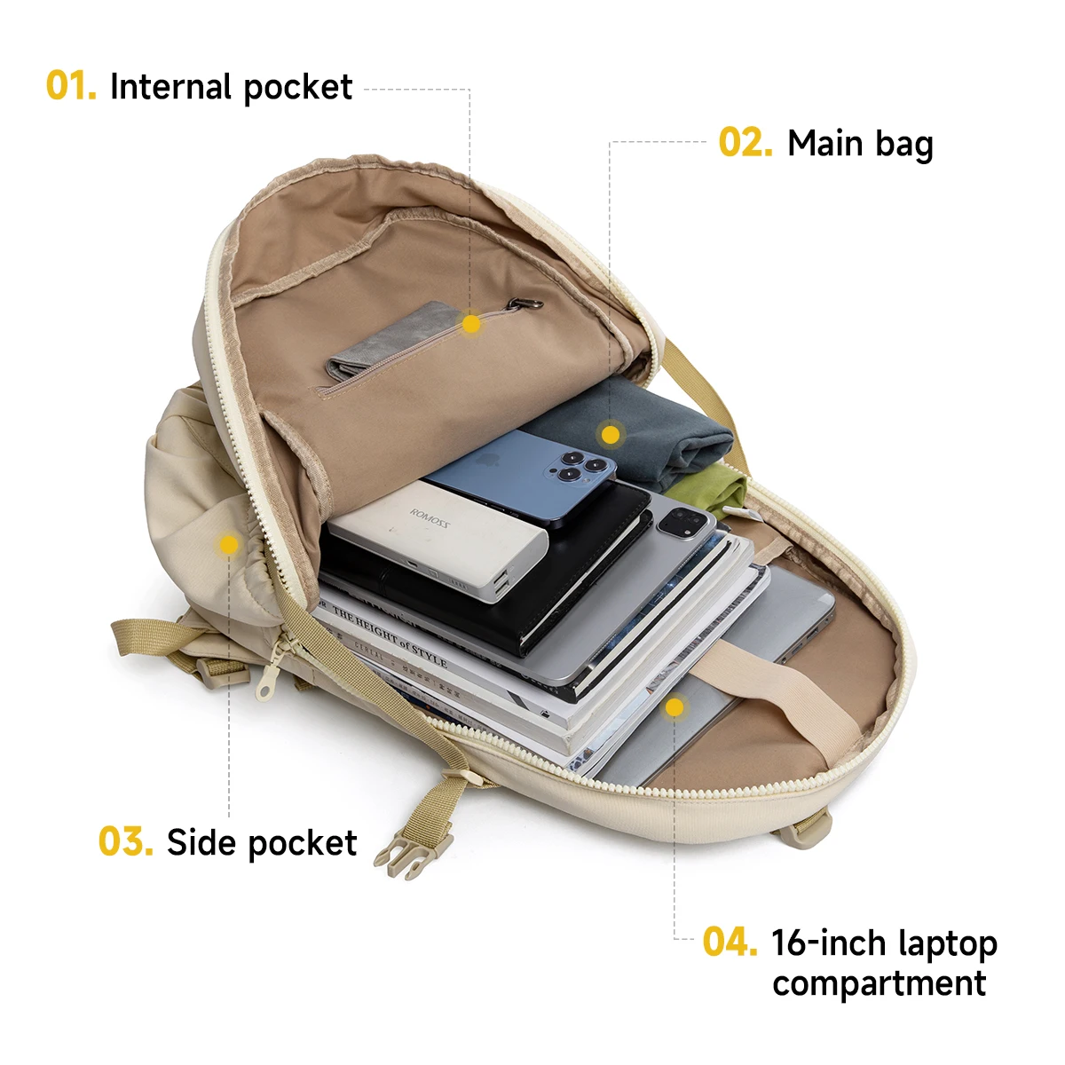 Casual Travel Backpack Waterproof Oxford Female Bag Double Zipper Heads With Hidden Pocket сумка женская Fit 15.6-Inch Laptop