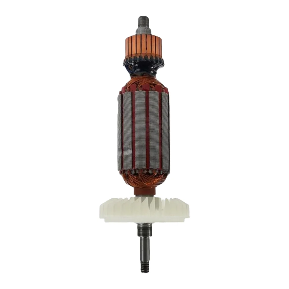 For 9553HB 9553NB 9554HN 9555NB Angle Grinder Armature For Rotor Assembly With Bearings Carbon Brushes 220-240V Power Tool Part