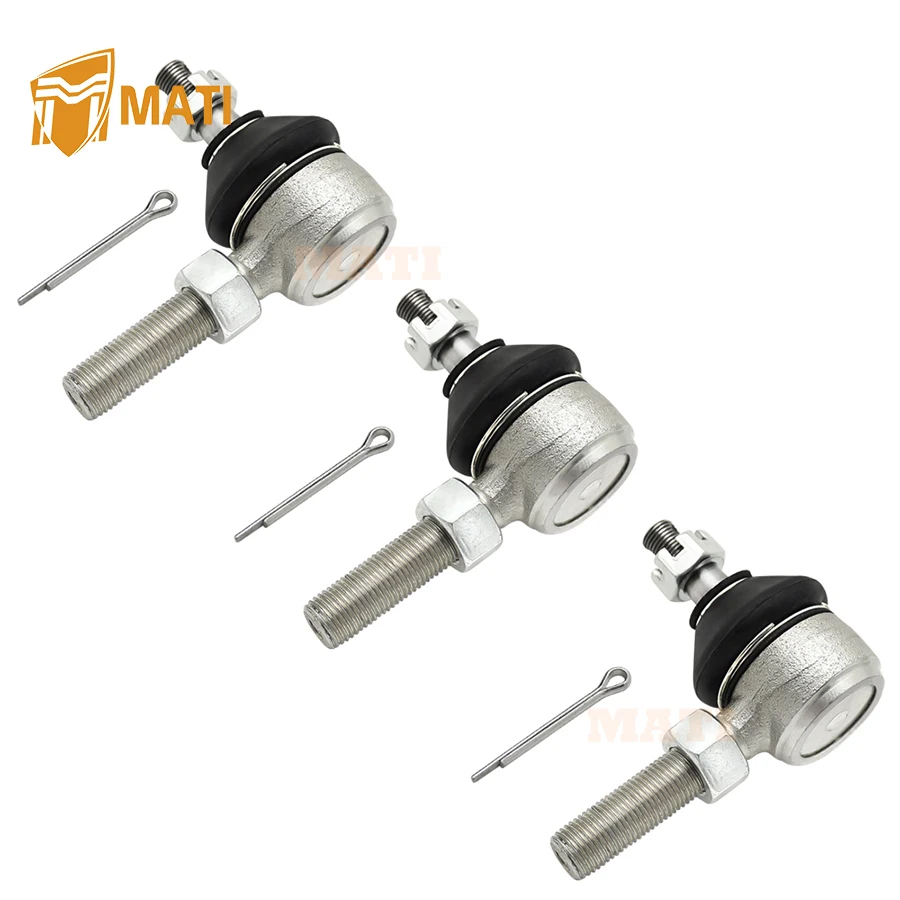 

M MATI Tie Rod Ends for Club Car DS Golf Cart 1976-2008 Steering Gear Box Drag Link 7539 7540