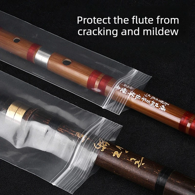 Flute Protective Bag Anti-crack Flutes Storage Bags Portable Dust-proof Flute Sealed Bag Moisture-proof Woodwind Instrument Part