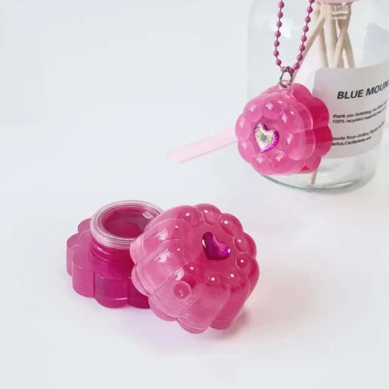 Scatola per crema per il viso da 4 g Scatola per balsamo per labbra con cucchiaio in silicone Bottiglie riutilizzabili Mini vasetti cosmetici vuoti Vasi per trucco Contenitore per la cura della pelle