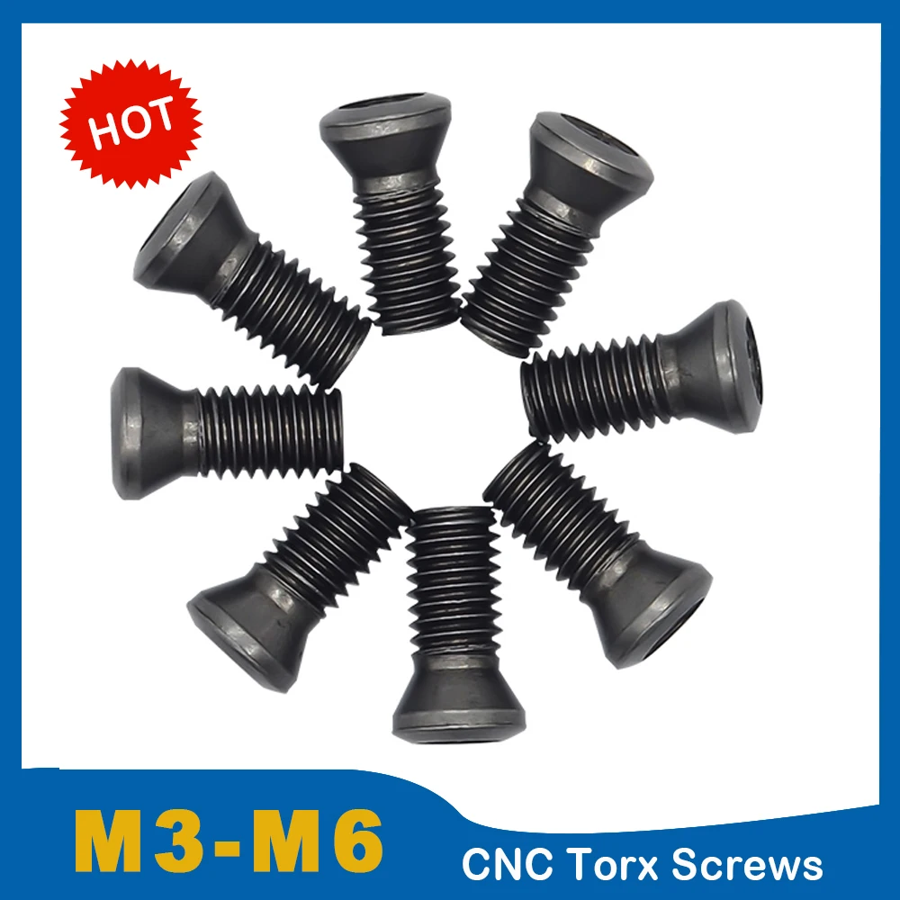 Сливовый винт M3 M4x10 M5 M6x6 токарный винт токарный инструмент винт ЧПУ режущий станок болт для замены карбидных вставок токарный инструмент ЧПУ