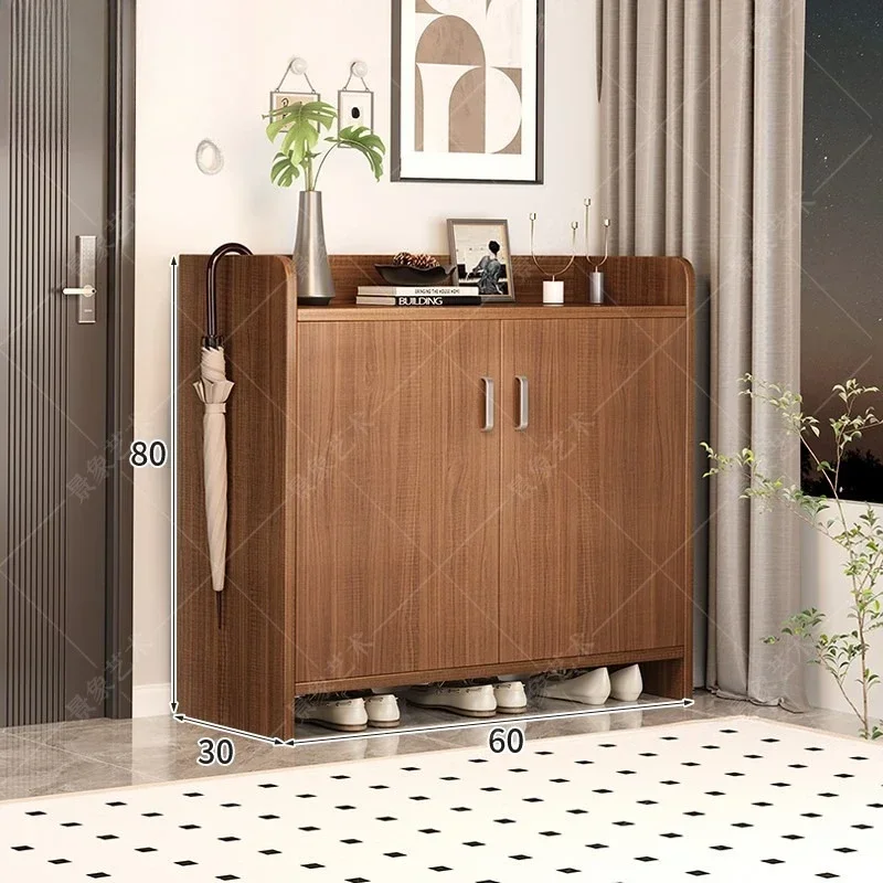 Factory Shoe Cabinet Modern Simple Door-to-door Storage And Storage Integrated Entrance Cabinet Multi-door Dust-proof Shoe Rack