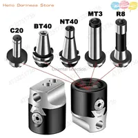 F1 boring head 50mm 75mm 100mm CNC lathe rough boring processing paired with BT30 BT40 NT30 NT40 C20 C25 R8 MT2 MT3 MT4
