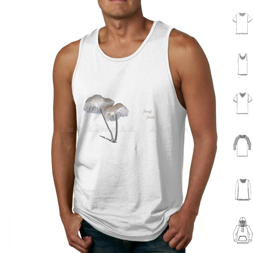 Fungi Fetish 2023-T-Shirts Tank Tops Vest Sleeveless Fungi Planet Fungi