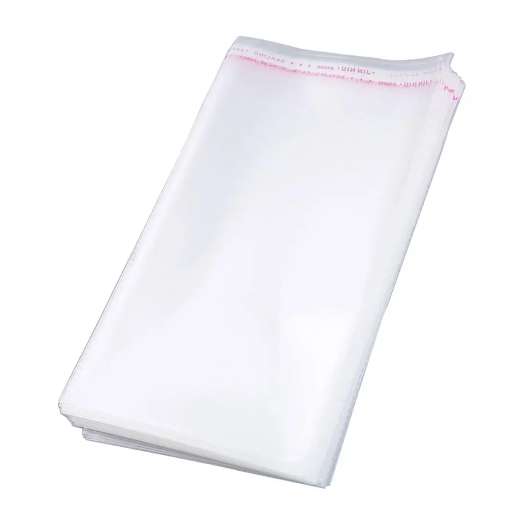 100pcs  Self Sealing Transparent  Opp Bags for Bakery, Candle, Soap, Cookie