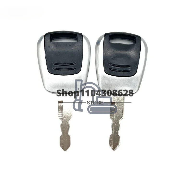50PCS Starter Keys for Excavator Heavy Equipment Ignition Key - New Style 21Q4-00090 R-9 Series Equipment Models