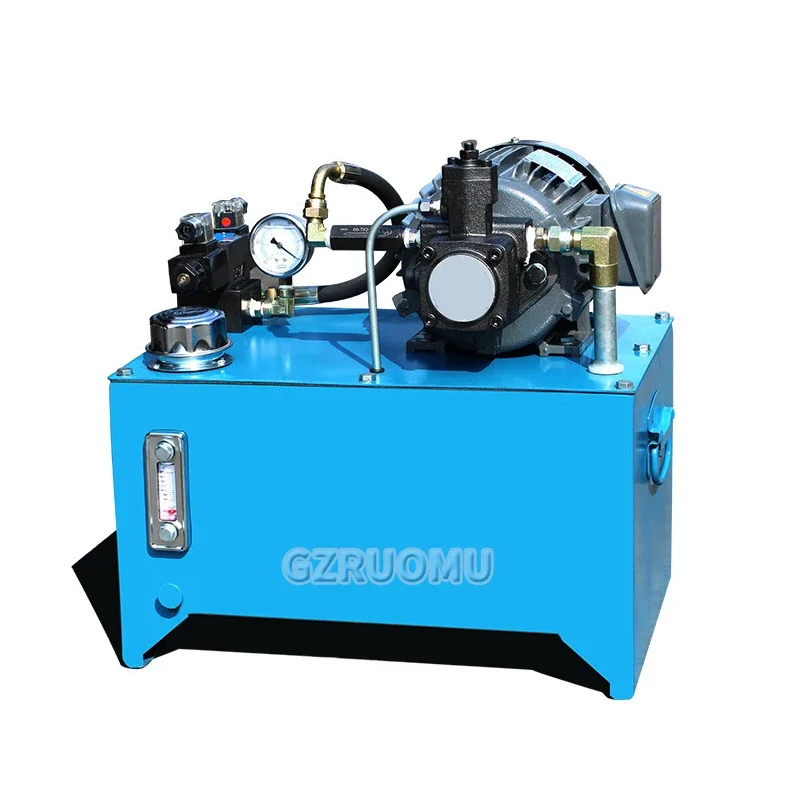 1.5KW Hydraulic Pump Station Oil Cylinder Assembly Power Station Oil Pressure Pump Liquid Small System Hydraulic Station Lift