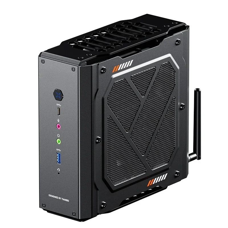 YGODY Dedicated Mini Graphics PC Computer Gamer Gaming PC  High End Game 7940HX RX7600XT Graphics Card
