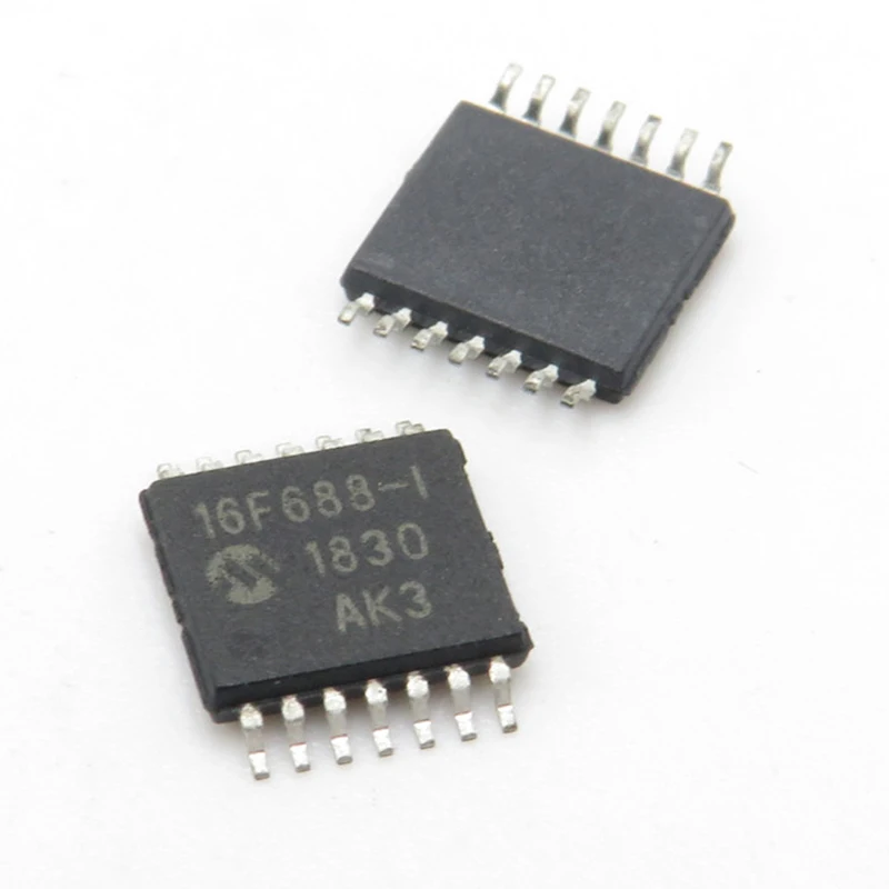 1 Uds PIC16F688-I/ST TSSOP-14 pantalla de seda 16F688-I Chip IC
