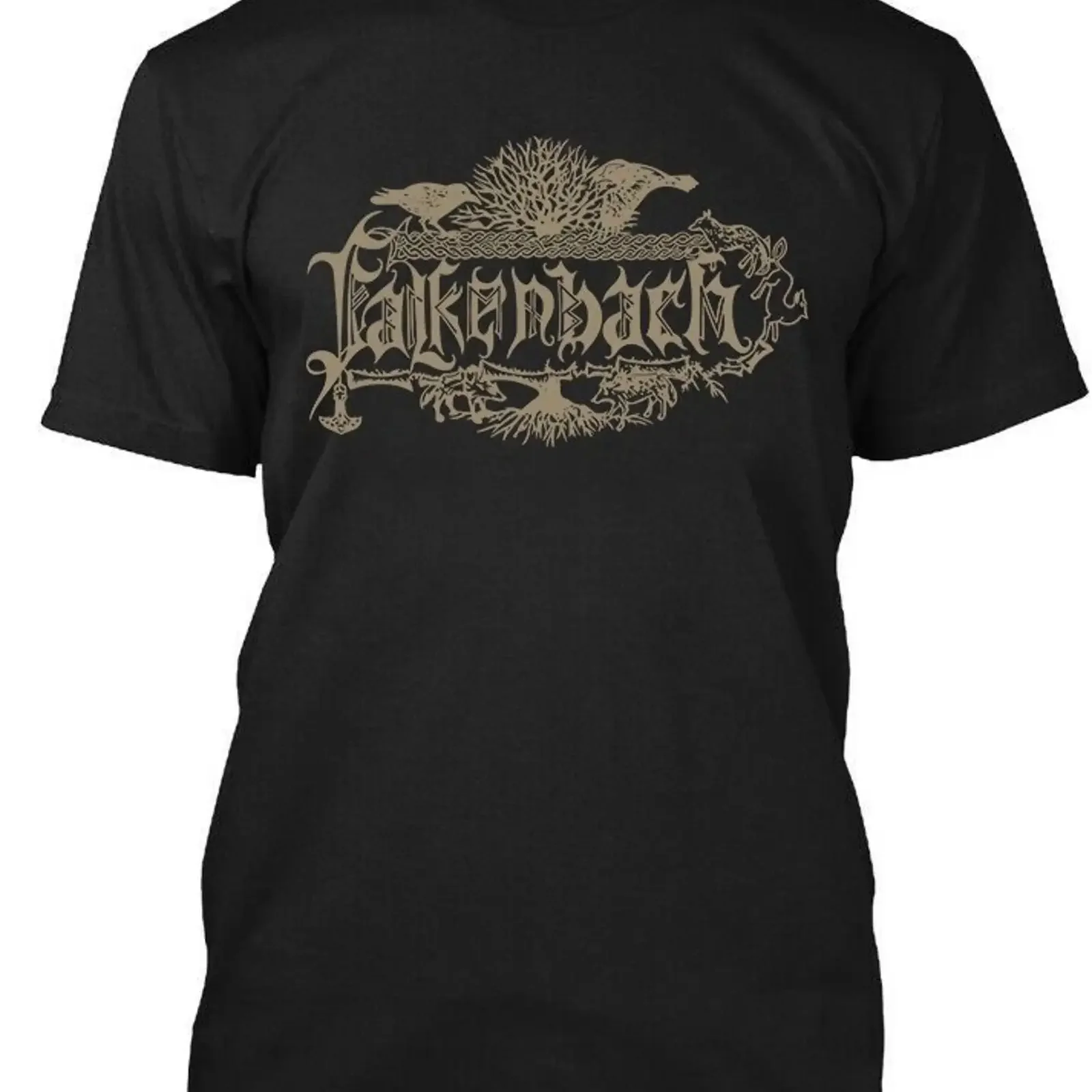 Limited New Falkenbach German Black Folk Music Art Retro T SHIRT S 4XL vintage Washed Versatile Top For Everyday Wear